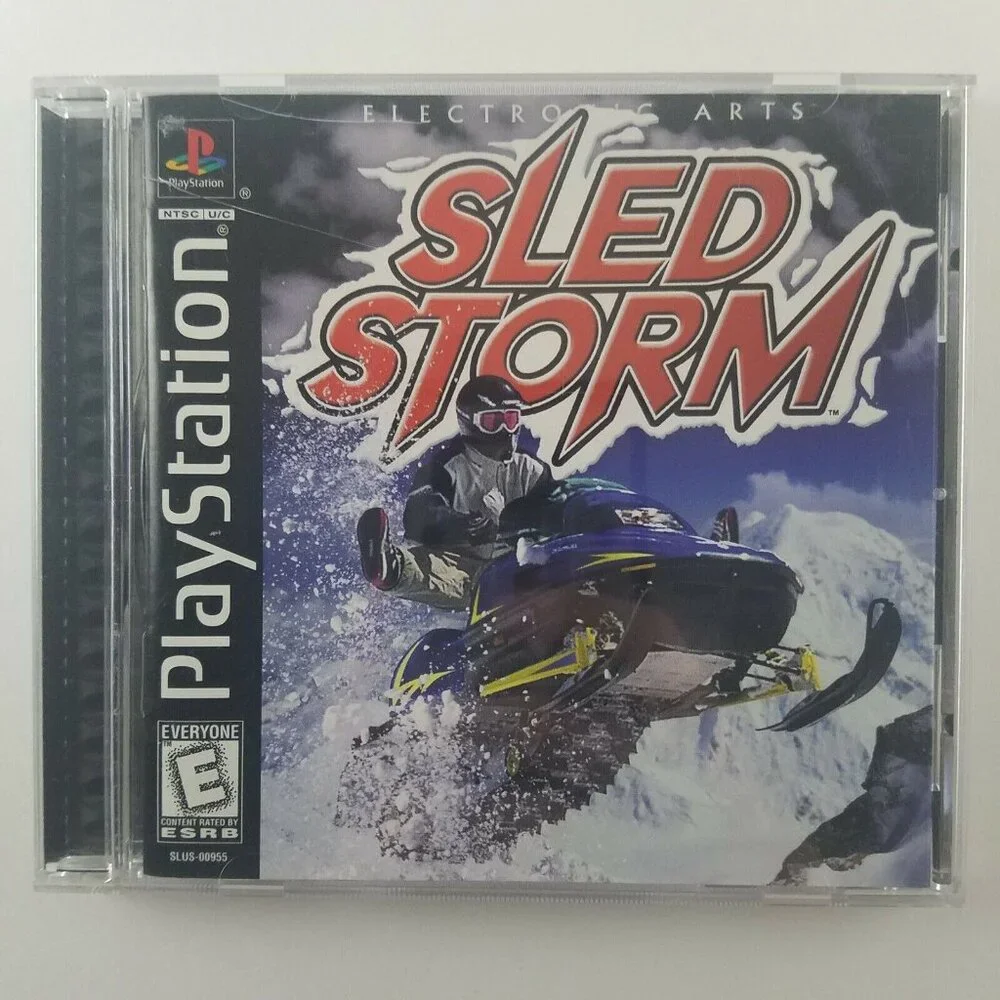 SLED STORM for Sony PlayStation, PS1 Complete w/ Manual